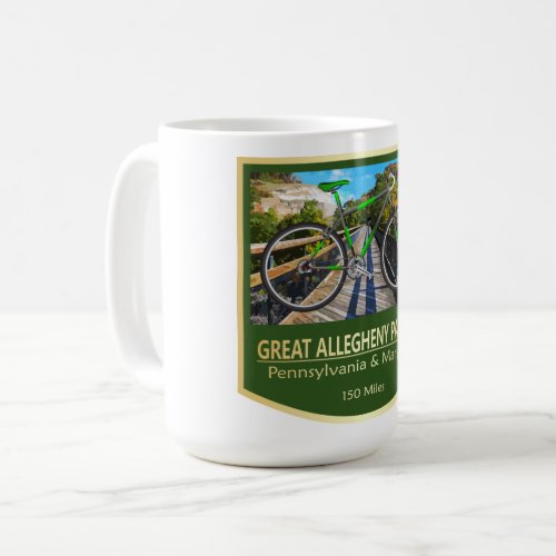 Great Allegheny Passage bike2 Coffee Mug