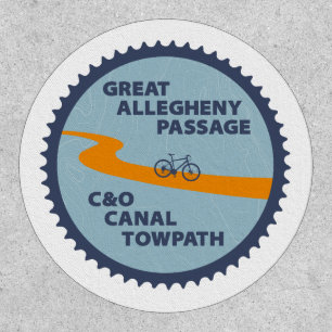 Great Allegheny Passage C&O Canal Chain Ring Patch