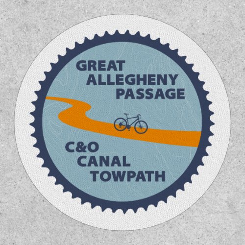 Great Allegheny Passage CO Canal Chain Ring Patch