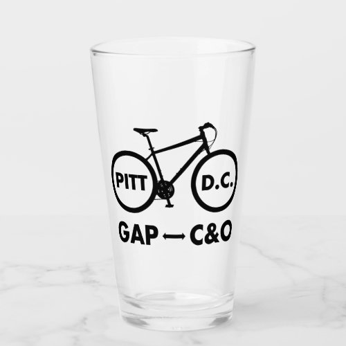 Great Allegheny Passage CO Canal Towpath Bike Glass