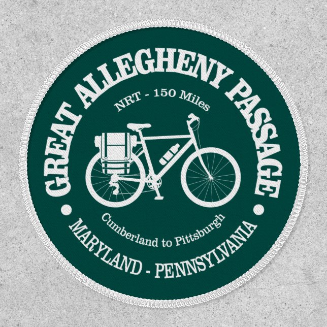 Great Allegheny Passage (cycling)  Patch (Front)