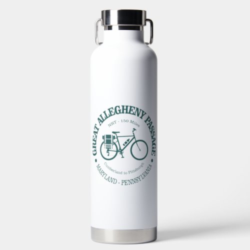 Great Allegheny Passage cycling  Water Bottle