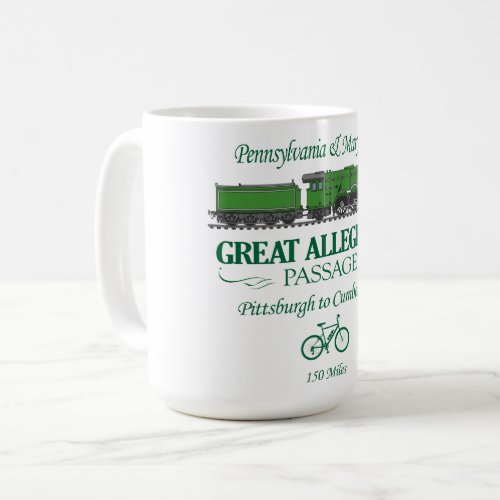 Great Allegheny Passage RT2 Coffee Mug