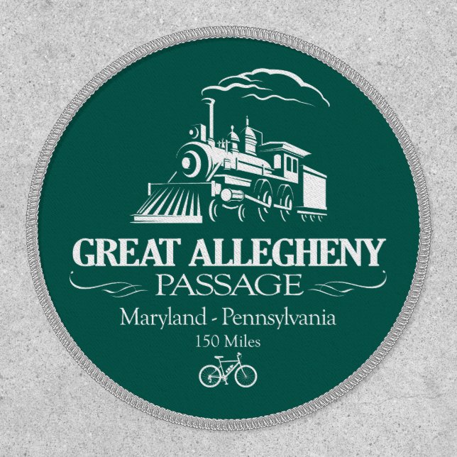 Great Allegheny Passage (RT) Patch (Front)