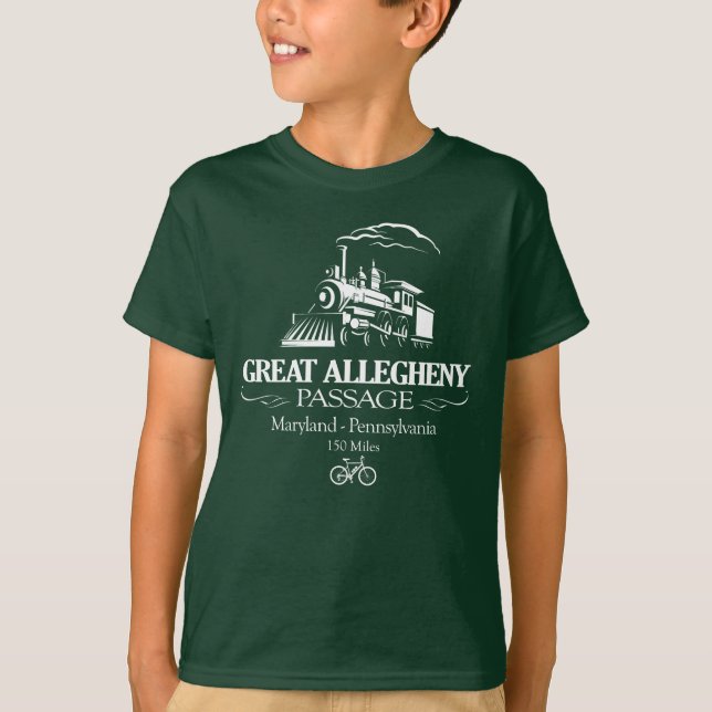 Great Allegheny Passage (RT) T-Shirt (Front)