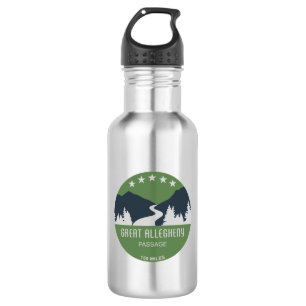 Great Allegheny Passage Stainless Steel Water Bottle