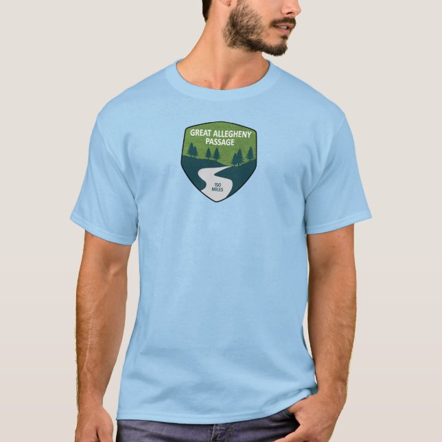 Great Allegheny Passage T-Shirt (Front)