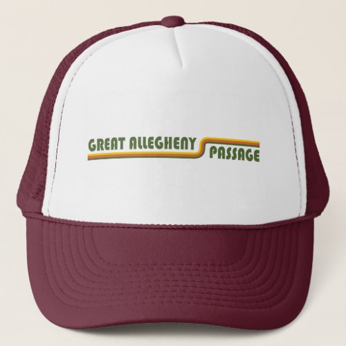 Great Allegheny Passage Trucker Hat