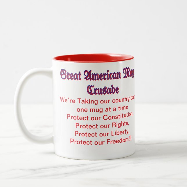 Great American Mug Crusade (Left)