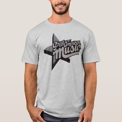 Great American Music Record Store T_Shirt