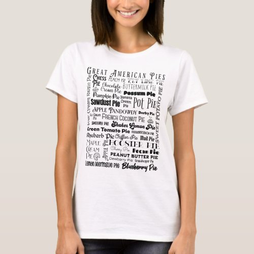 Great American Pies Month T_Shirt