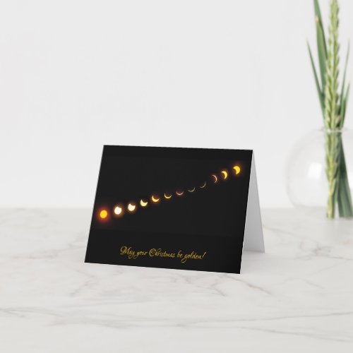 Great American Solar Eclipse Christmas Card