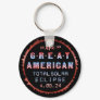 Great American Total Solar Eclipse April 8th 2024 Keychain