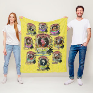 Great Animal Composers Classical Music Fleece Blanket