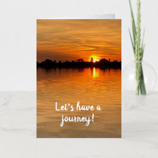 Great as a special gift foil greeting card