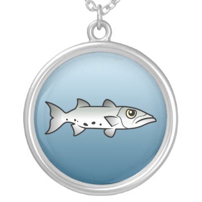 Great Barracuda Silver Plated Necklace