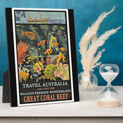 Great Barrier Reef Australia Plaque