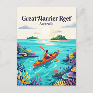 Great Barrier Reef Australia Postcard
