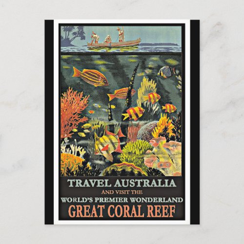 Great Barrier Reef Australia Postcard