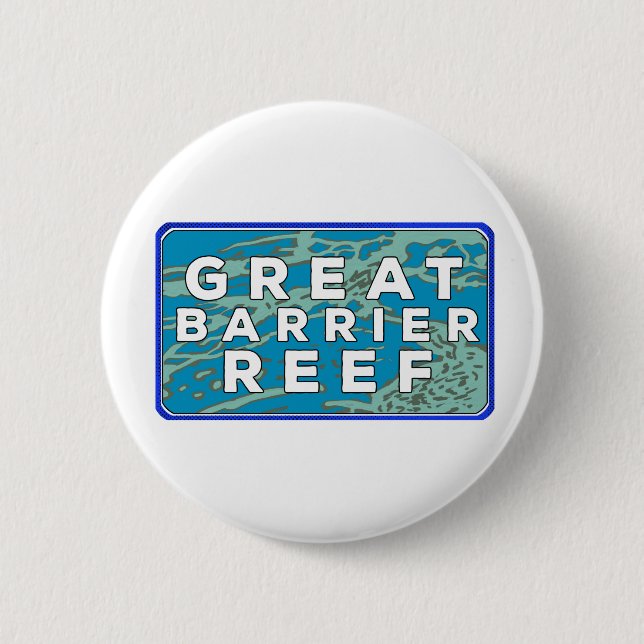 Great Barrier Reef Button (Front)