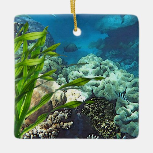 Great Barrier Reef Ceramic Ornament