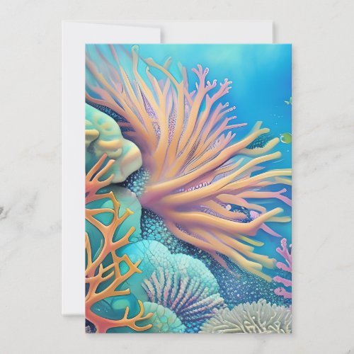 Great Barrier Reef Invitation