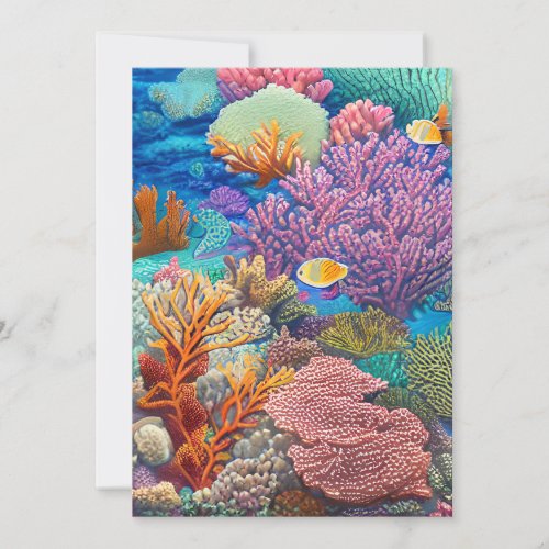 Great Barrier Reef Invitation