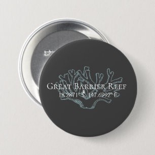Great Barrier Reef Latitude Longitude Button