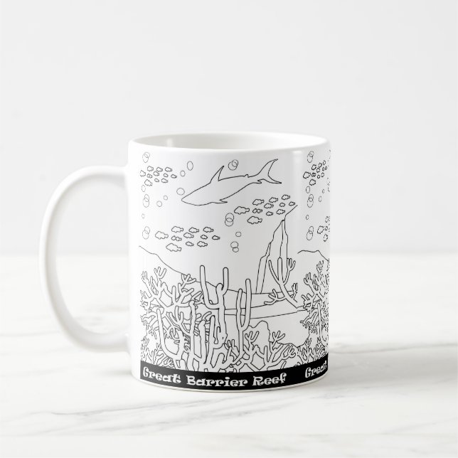 Great Barrier Reef Mug (Left)