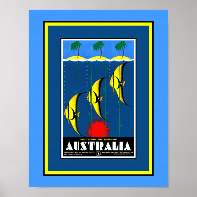 Great Barrier Reef Poster (Front)