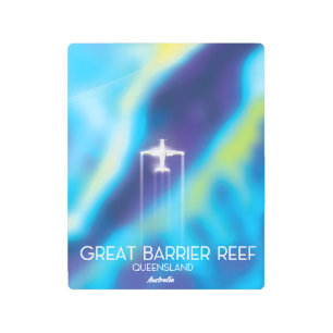 Great Barrier Reef,Queensland, Australia Metal Print