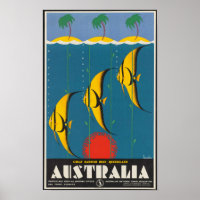 Great Barrier Reef, Queensland, Australia Poster