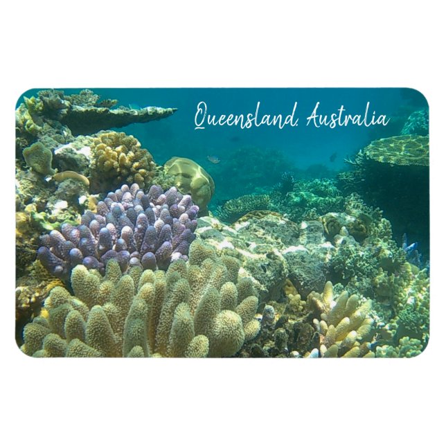 great barrier reef queensland magnet (Horizontal)