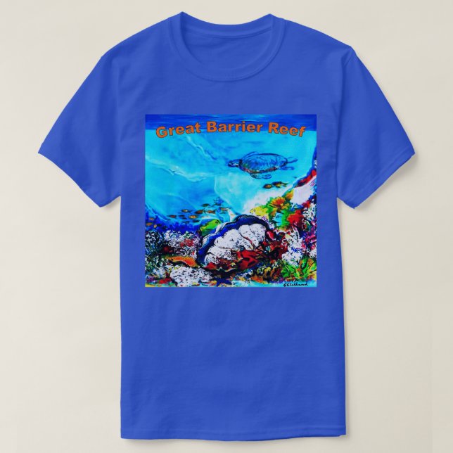 Great Barrier Reef T-Shirt (Design Front)