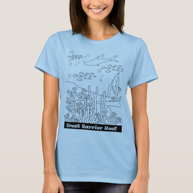 Great Barrier Reef T-Shirt (Front)