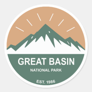 Great Basin National Park Classic Round Sticker