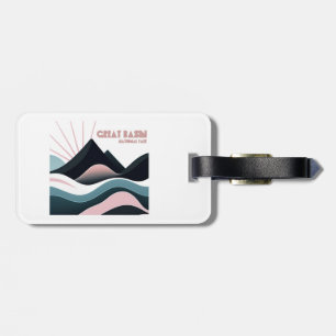 Great Basin National Park Colored Hills Luggage Tag