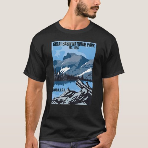 Great Basin National Park Lover Oregon State Souve T_Shirt