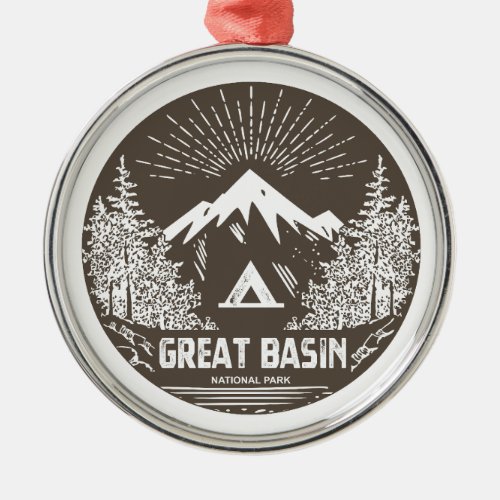 Great Basin National Park Metal Ornament
