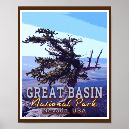 GREAT BASIN NATIONAL PARK _ NEVADA UNITED STATES POSTER
