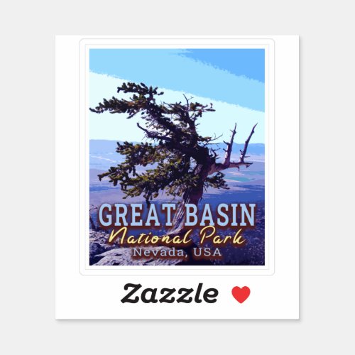 GREAT BASIN NATIONAL PARK _ NEVADA UNITED STATES STICKER