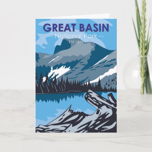  Great Basin National Park Nevada Vintage Card