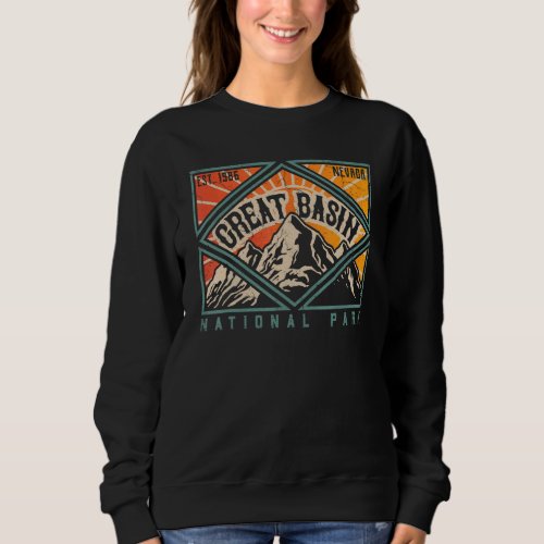 Great Basin National Park Nevada Vintage Look 1 Sweatshirt