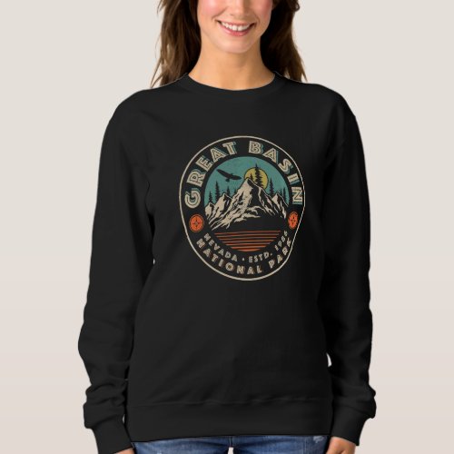 Great Basin National Park Nevada Vintage Look 3 Sweatshirt