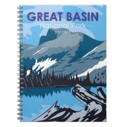  Great Basin National Park Nevada Vintage Notebook