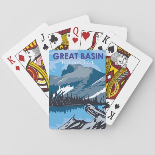  Great Basin National Park Nevada Vintage  Playing Cards
