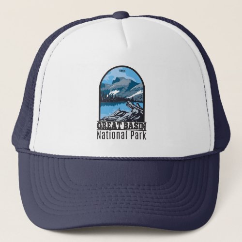 Great Basin National Park Nevada Vintage  Trucker Hat