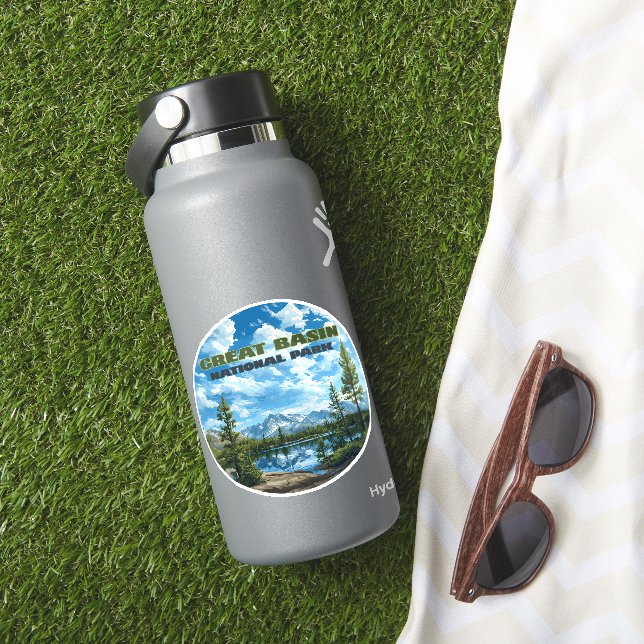 Great Basin National Park Nevada Wheeler Peak Sticker (HydroFlask Insitu)