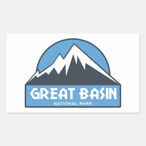 Great Basin National Park Rectangular Sticker