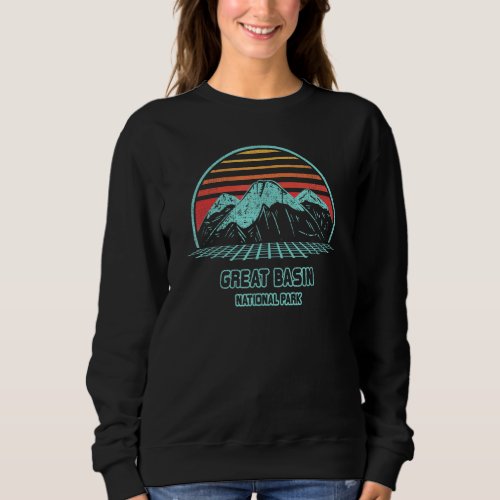 Great Basin National Park Retro Hiking Vintage 80s Sweatshirt